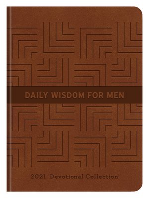 cover image of Daily Wisdom for Men 2021 Devotional Collection